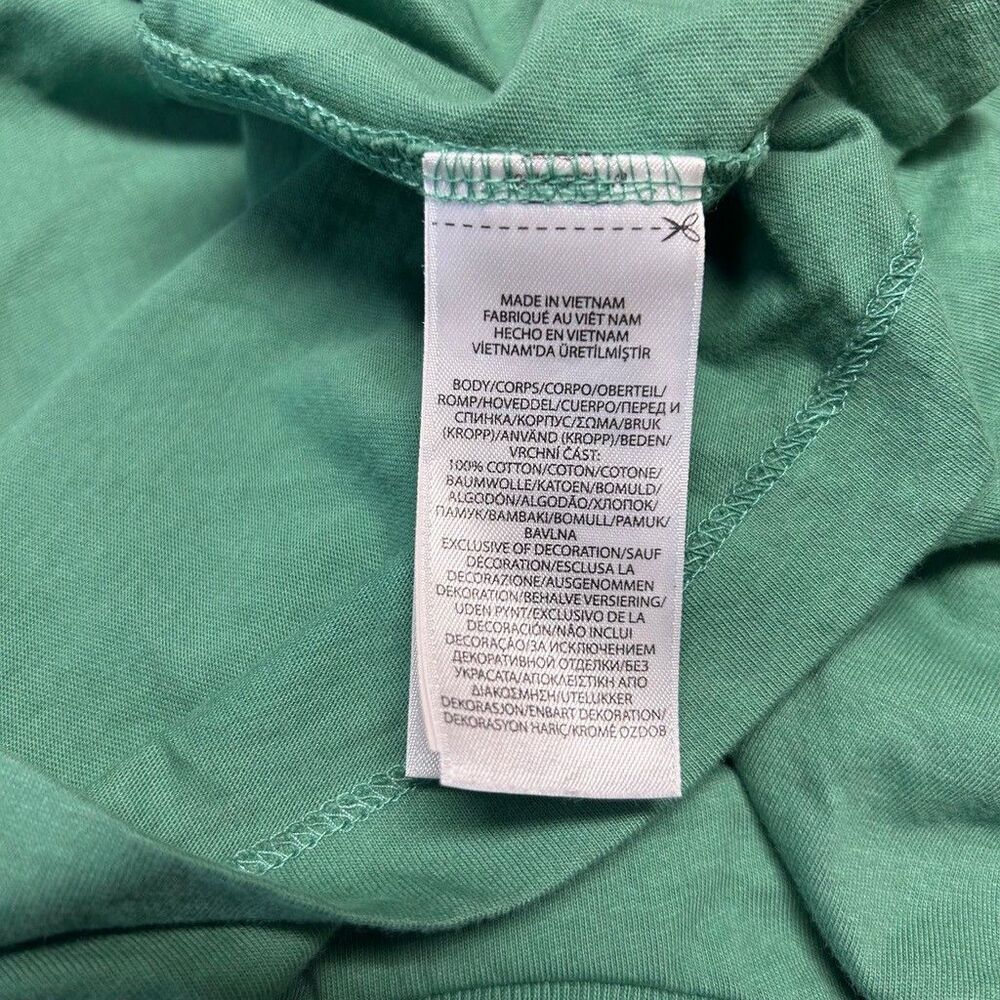 Polo Ralph Lauren T-Shirt Mens Small Green Classic Fit Pony Logo Crew Neck - Picture 6 of 7